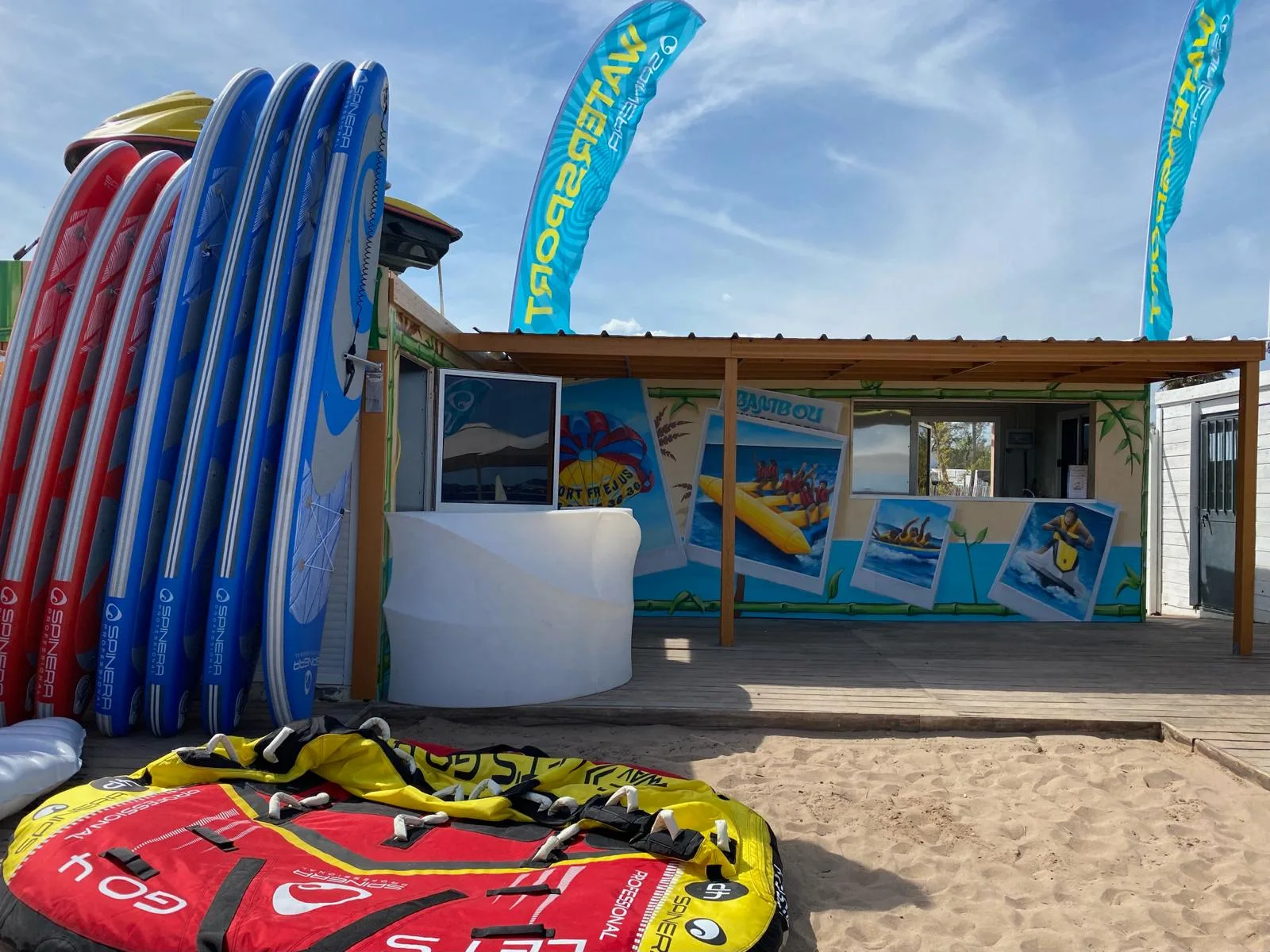 Bon de réduction : 20% de remise sur une session de parachute ascensionnel pour 2 personnes (70€ au lieu de 88€) - Valable chez BAMBOU WATER SPORTS - à FREJUS (83)