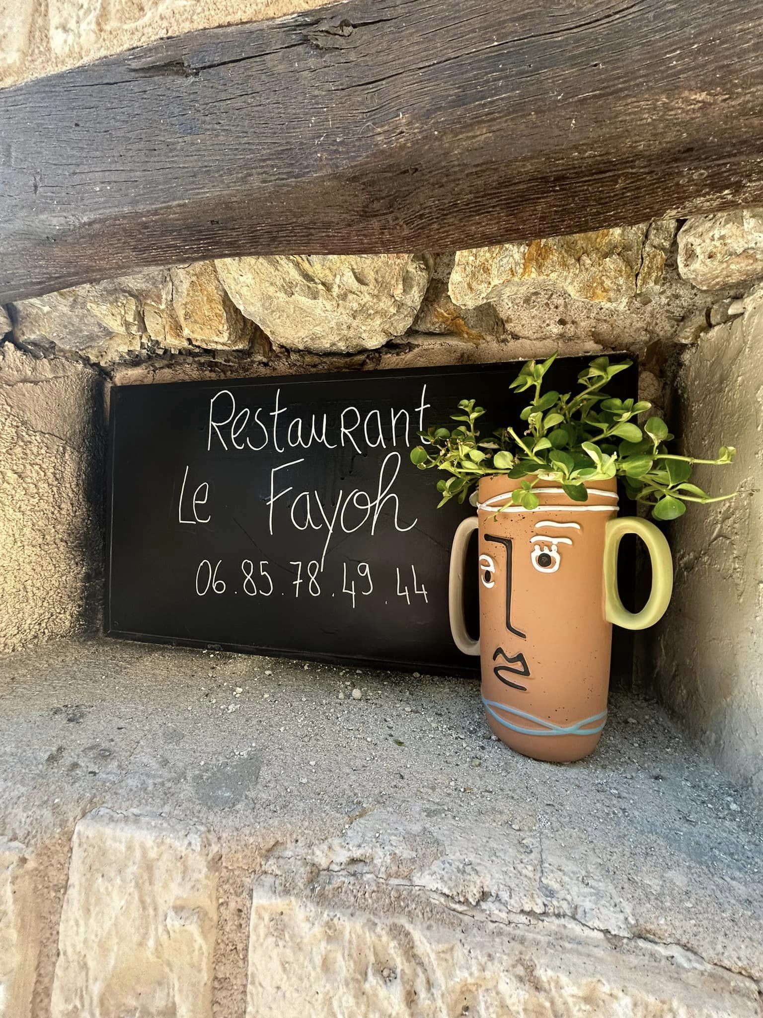 Coupon de réduction : À la carte Remise de 15 euros * - Valable chez LE FAYOH' - à FAYENCE (83)