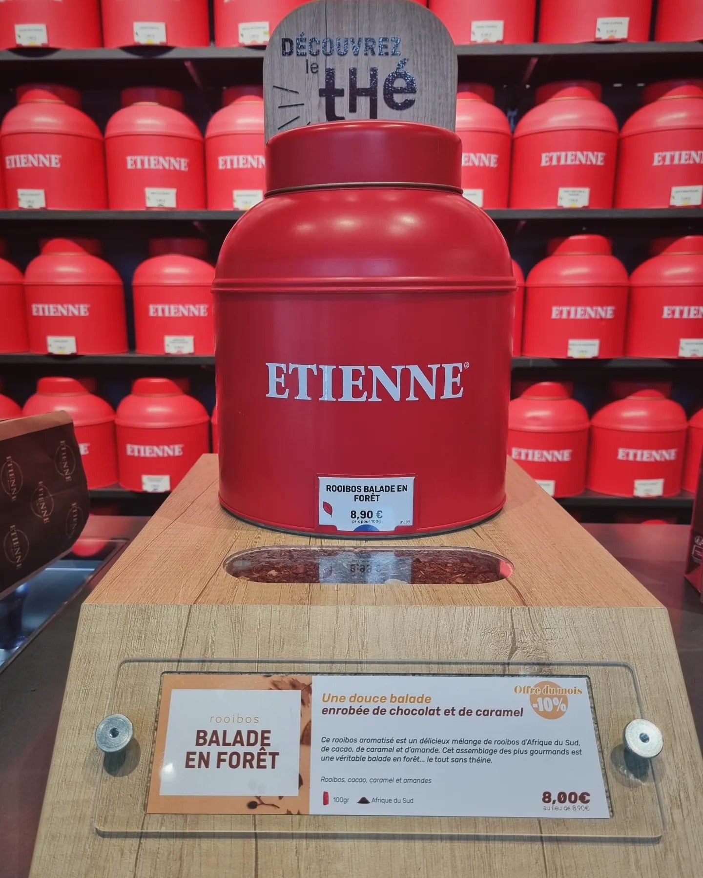 Coupon de réduction : 1 paquet de thé offert pour 2 paquets achetés - Valable chez ETIENNE COFFEE SHOP LE CAP - à LE CAP D'AGDE (34)