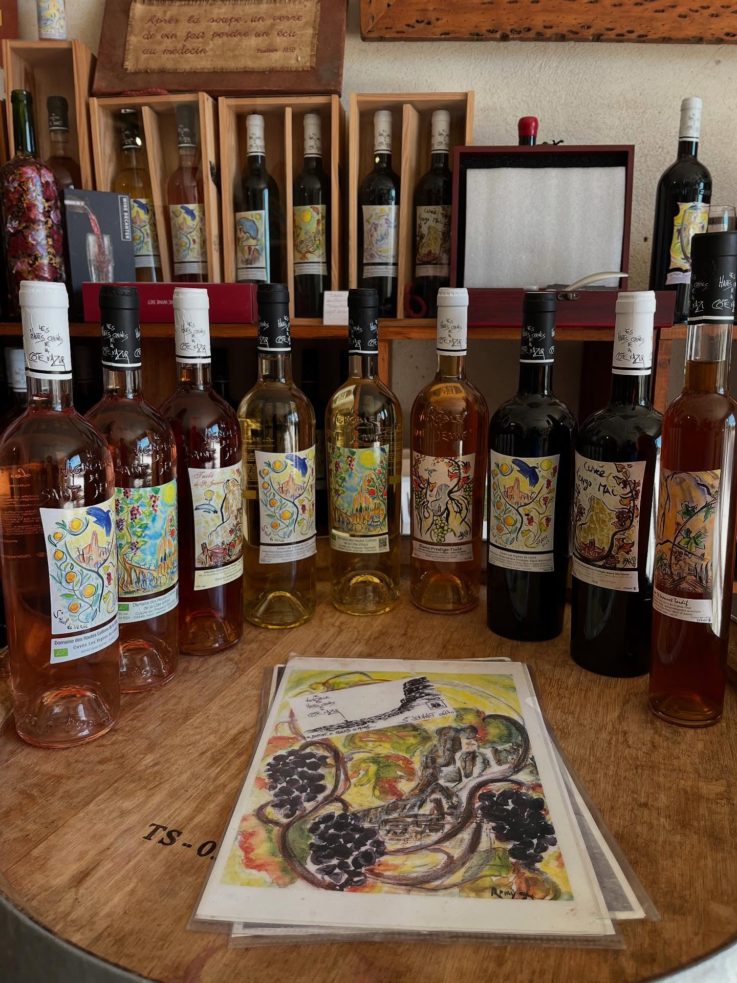 Coupon de réduction : Apéritif offert avec la formule "lunch" du midi selon disponibilité** - Valable au DOMAINE DES HAUTES COLLINES - à (06)