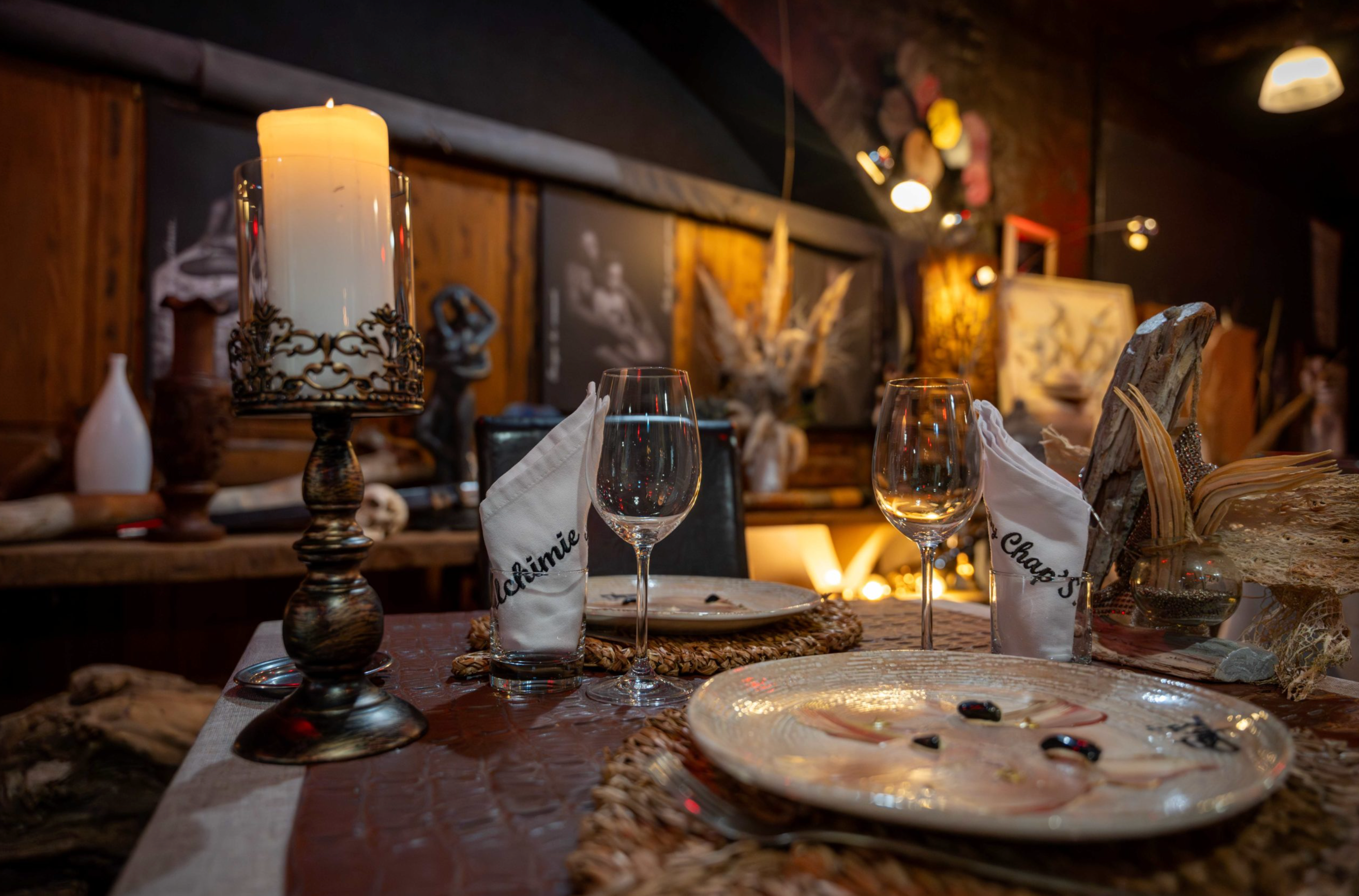 Coupon de réduction : 2 menus " Aquarelles" ou "Initiation au foie gras" en 7 services à -30% par Sébastien Chap'S * - Valable chez ALCHIMIE BY CHAP'S - à Pézenas (34)