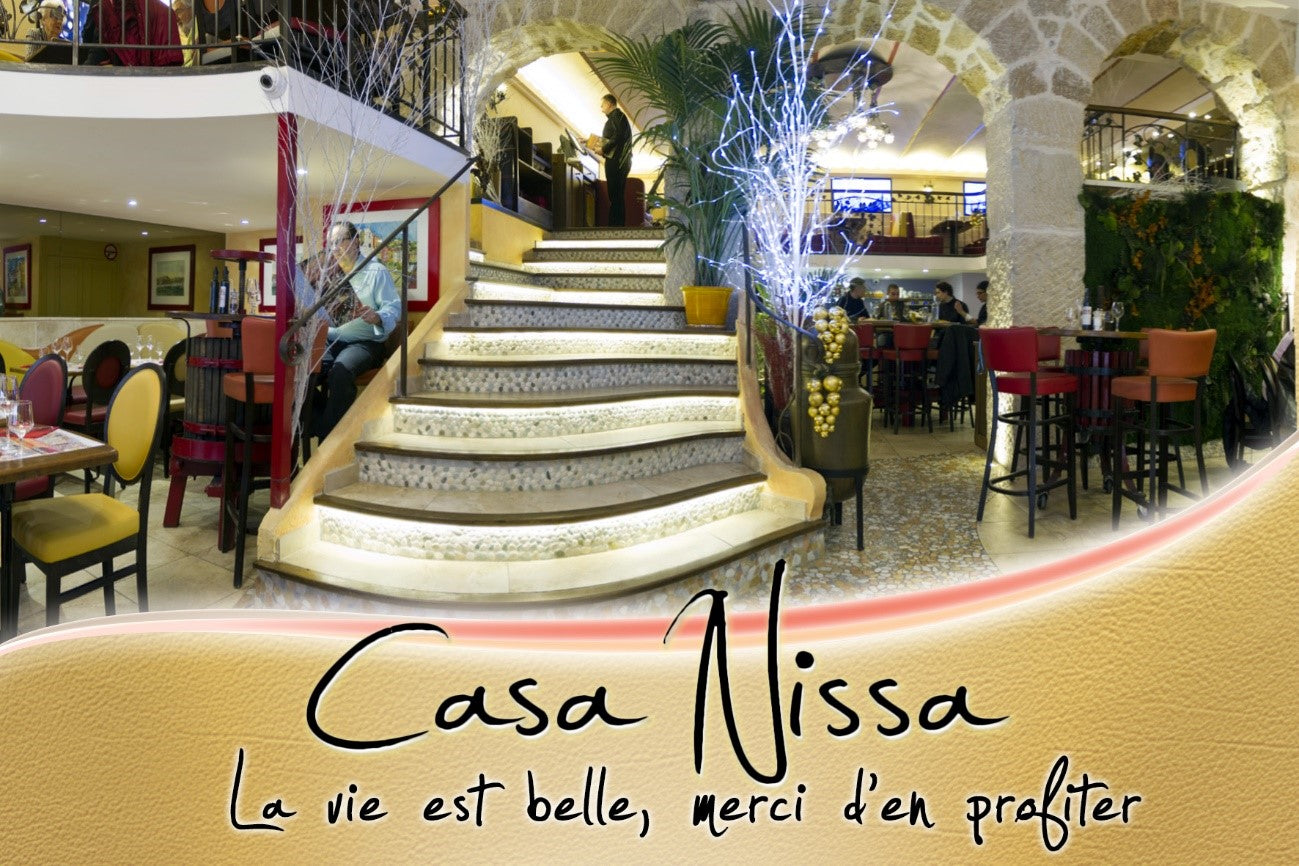 Coupon de réduction : À la Carte Remise de 20€ * - Valable chez CASA NISSA - à NICE (06)