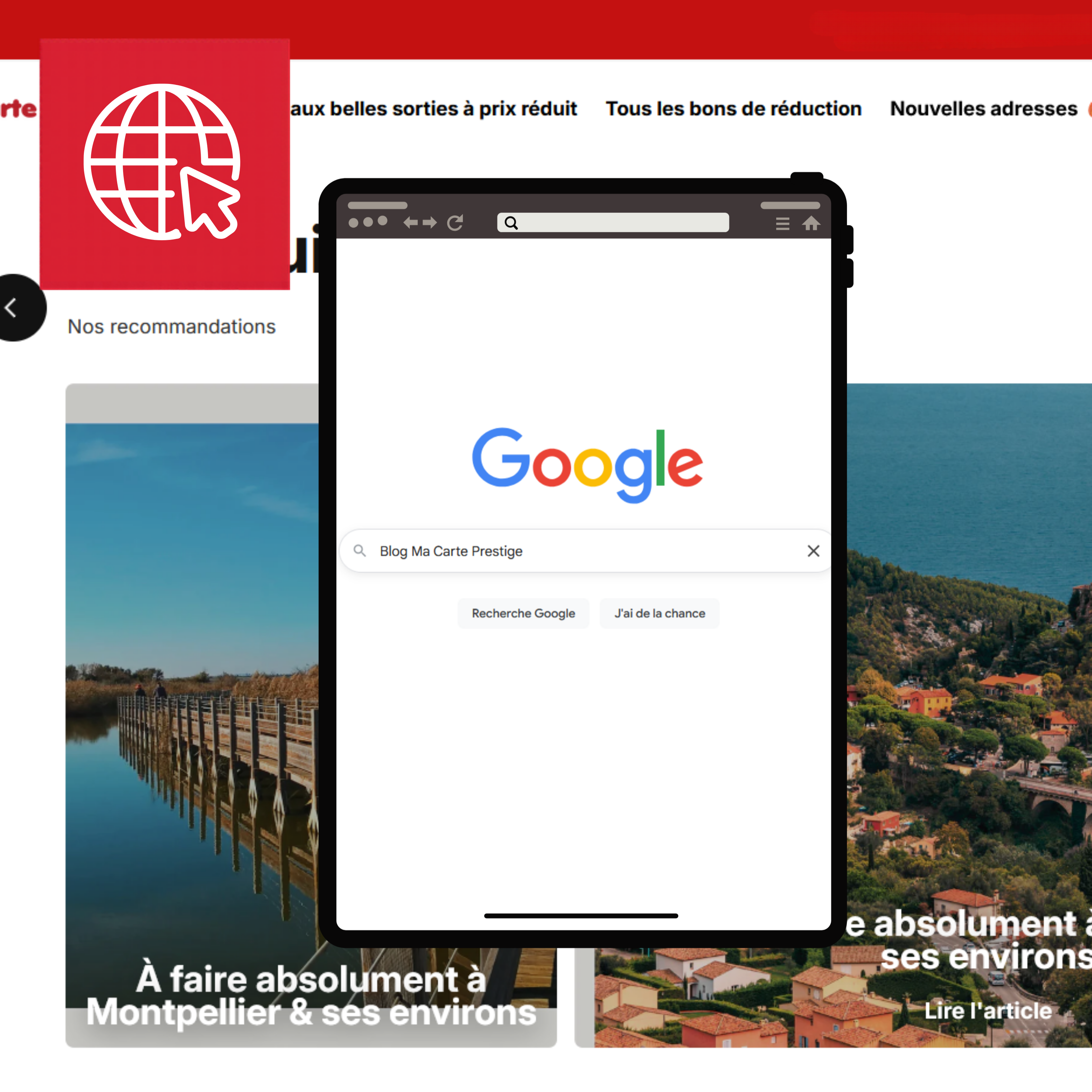 RÉFÉRENCEMENT : Article de blog premium + Campagne publicitaire google ads ciblée pendant 30 jours