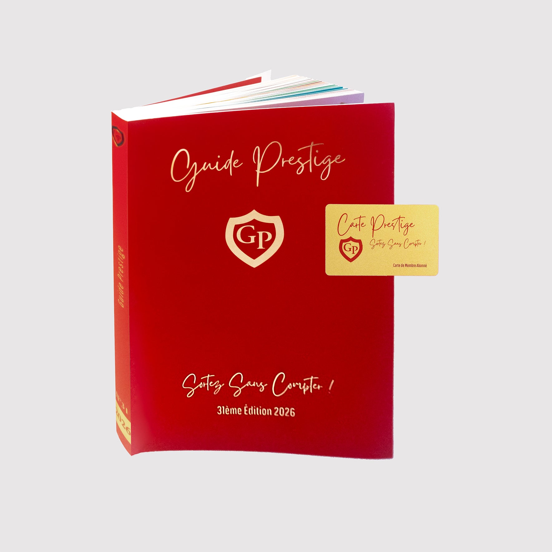 Carte prestige annuelle sorties et économies illimités + guide papier